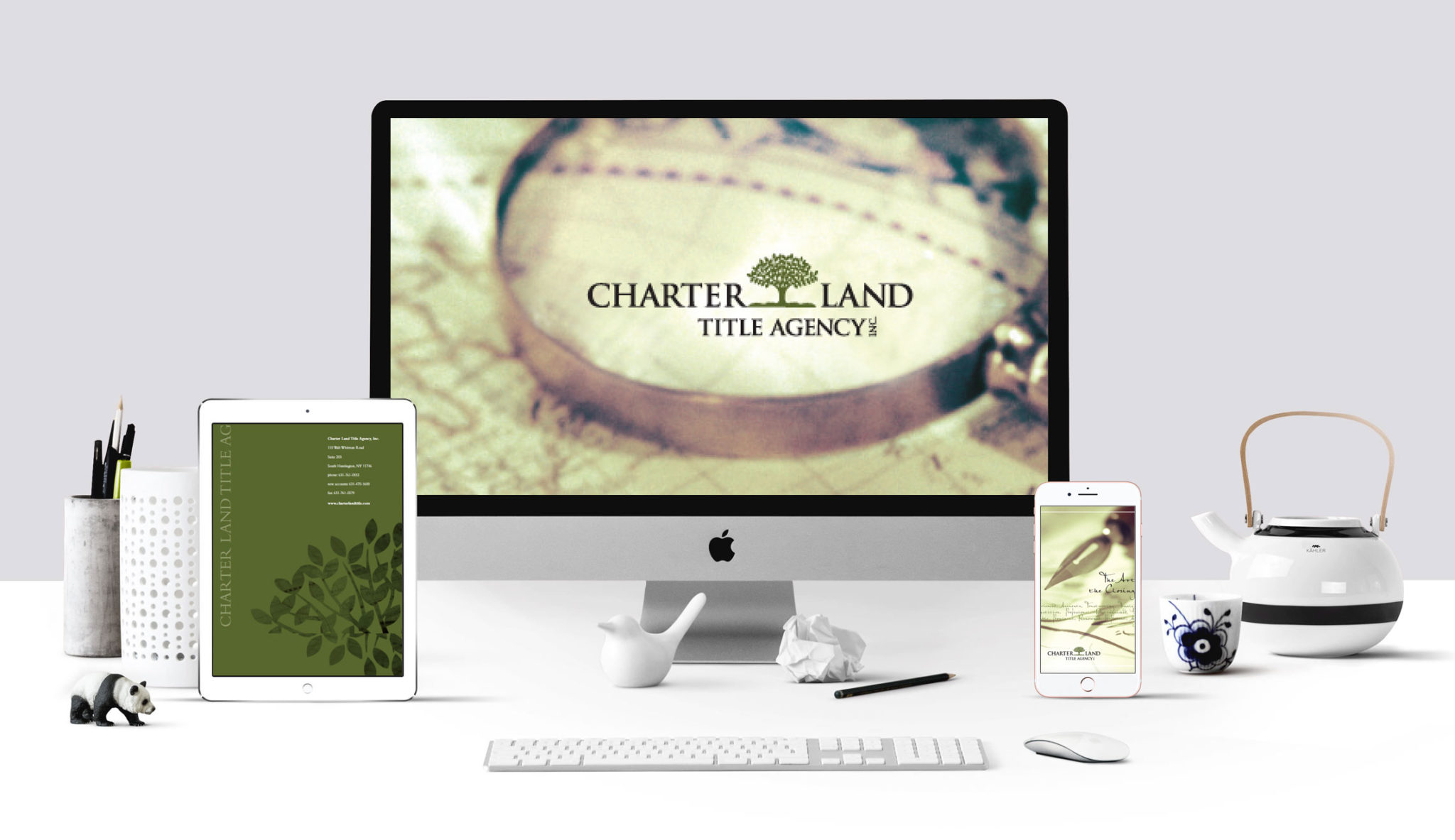 Sharkey Advertising Charter Land Title Agency New Branded Logo